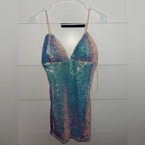 Fashion nova size small mini dress. Never worn